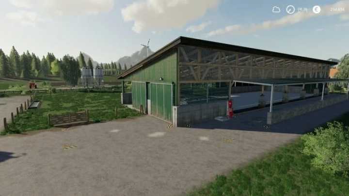 Big Cow Stable V1.0 FS19