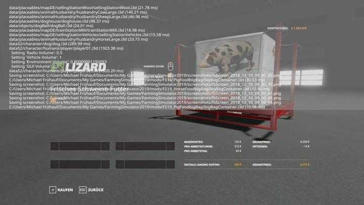 FS19 – Bigbag For All Animals V1