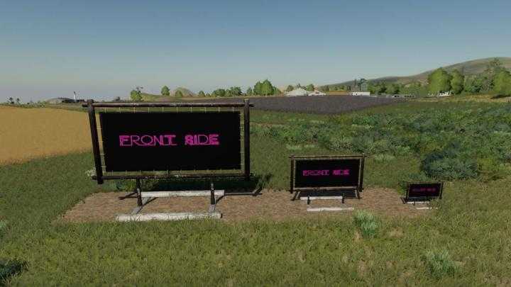 FS19 – Billboard Sign (Prefab) V1