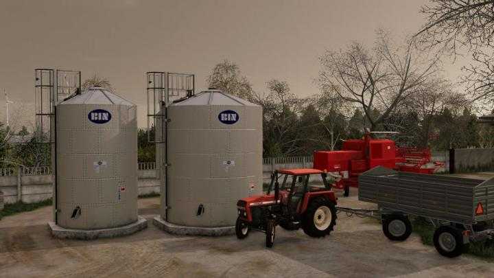 FS19 – Bin Grain Silos Extension V1