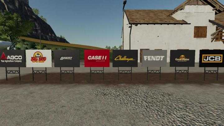 Brand Yard Signs V1.0 FS19