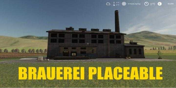 FS19 – Brewery – Global Company (Placeable) V1.3