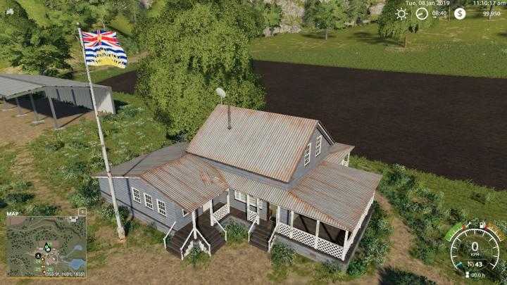 FS19 – British Columbia Flag V1