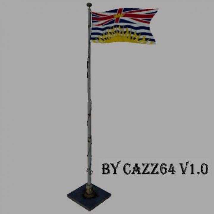 FS19 – British Columbia Flag V1