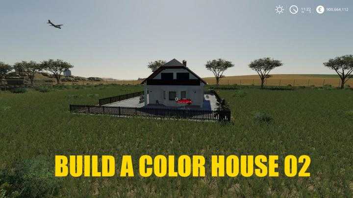 Build A Color House 02 V1.0 FS19