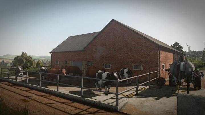 FS19 – Buildings With Cows V1