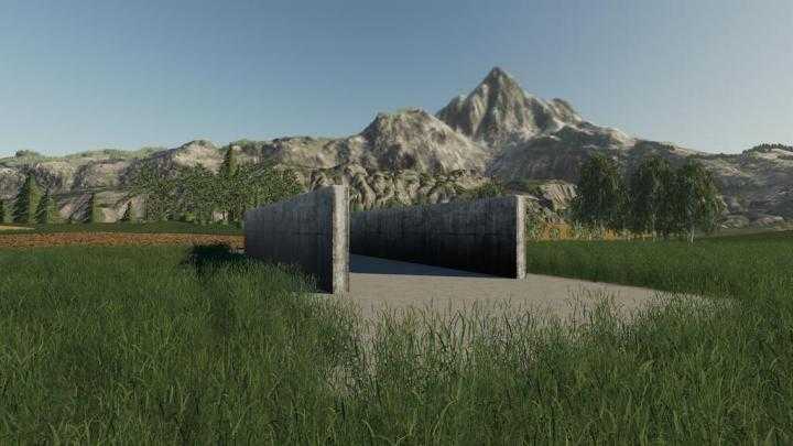 Bunker Silo Small V1.0 FS19