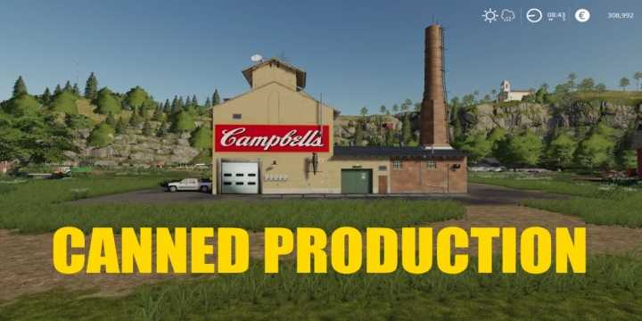 Canned Factory V1.1 FS19