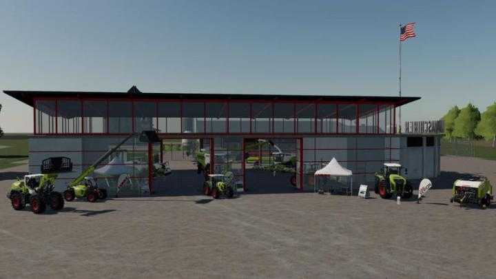 FS19 – Claas Shop And Advertising Objects V1