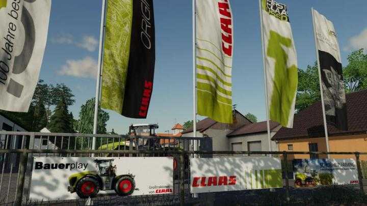 FS19 – Claas Shop And Advertising Objects V1