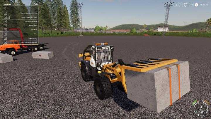 FS19 – Concrete Block Pack V1