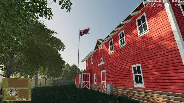 FS19 – Confederate Flag V1