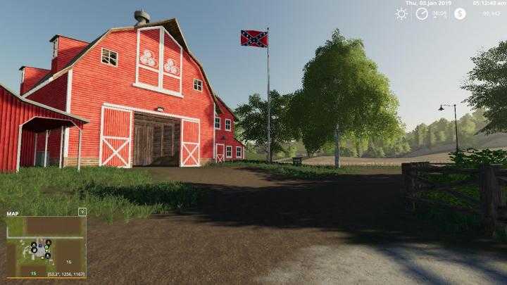 FS19 – Confederate Flag V1