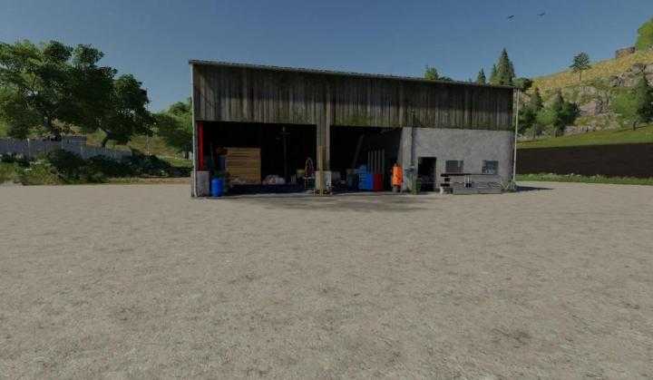 FS19 – Converted Workshop V1