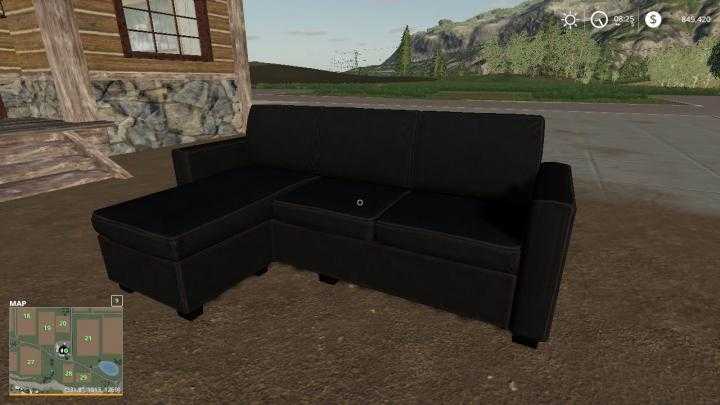 FS19 – Couch Pickupable V1