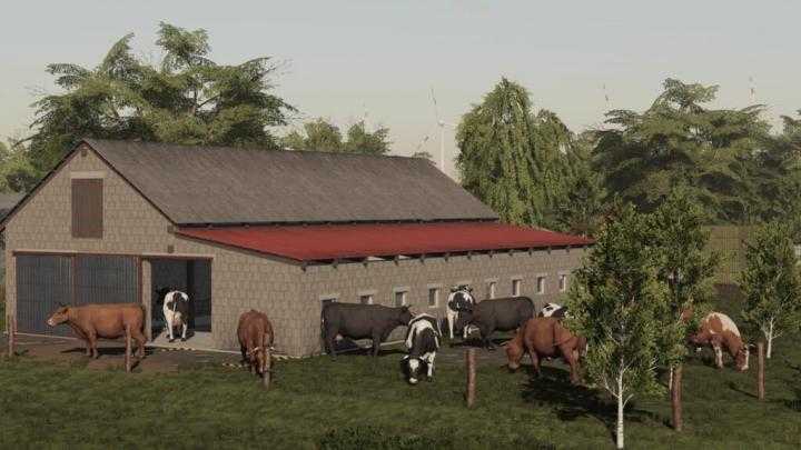 FS19 – Cows Barn V1