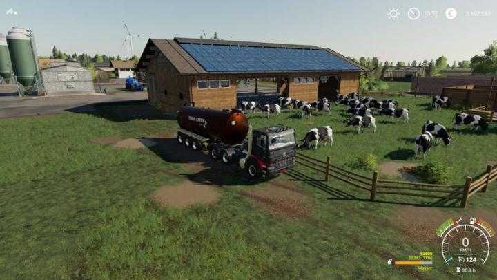 FS19 – Cowshed 2000 Without Animal Limit + No Pollution + Accessories V1.3