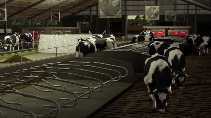 Cowshed 3+3 V1.0 FS19