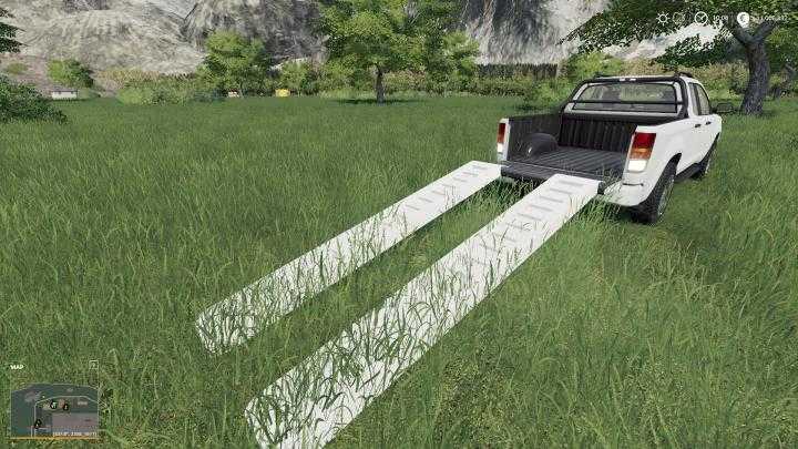 FS19 – Dynamic Aluminium 4T Loading Ramps With Attacher V1