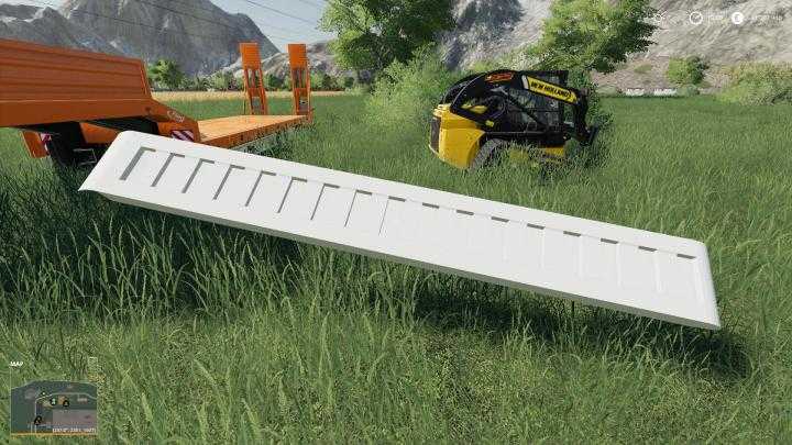 FS19 – Dynamic Aluminium 4T Loading Ramps With Attacher V1