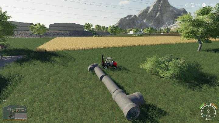 FS19 – Dynamic Concrete Pipes Pack V1