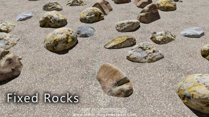 FS19 – Dynamic Rocks V1