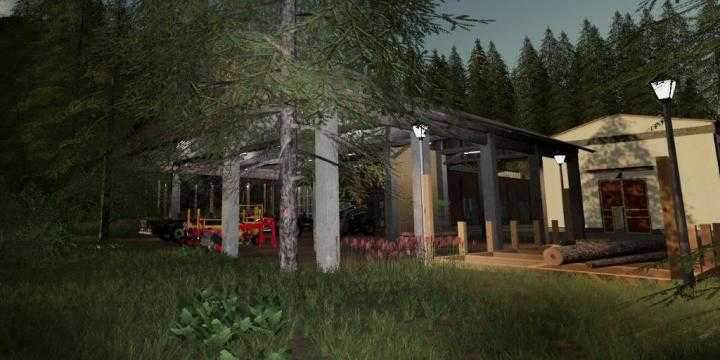 FS19 – Einfacher Unterstand V1