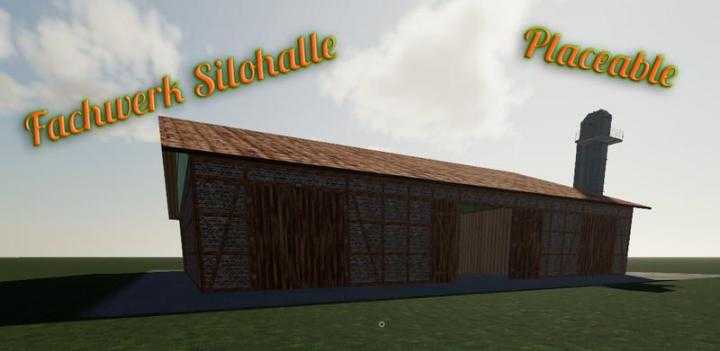 FS19 – Fachwerk Silohalle V1