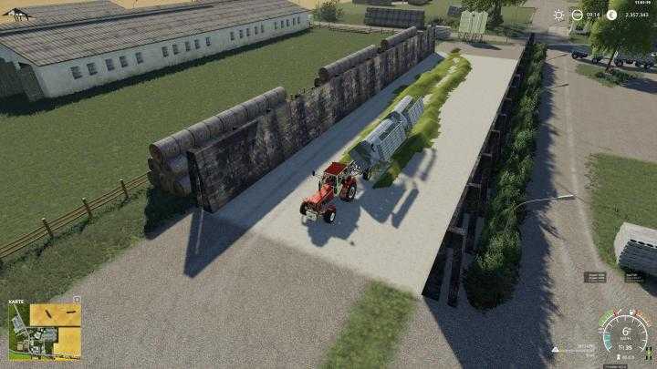 FS19 – Fahrsilo 1664 V1