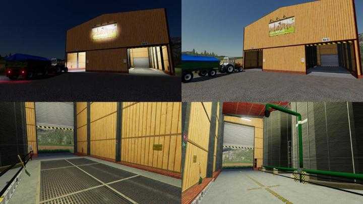 FS19 – Farm Hall Silo V1