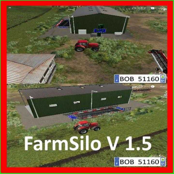 FS19 – Farmsilo (Reworked By Bob51160) V1.5