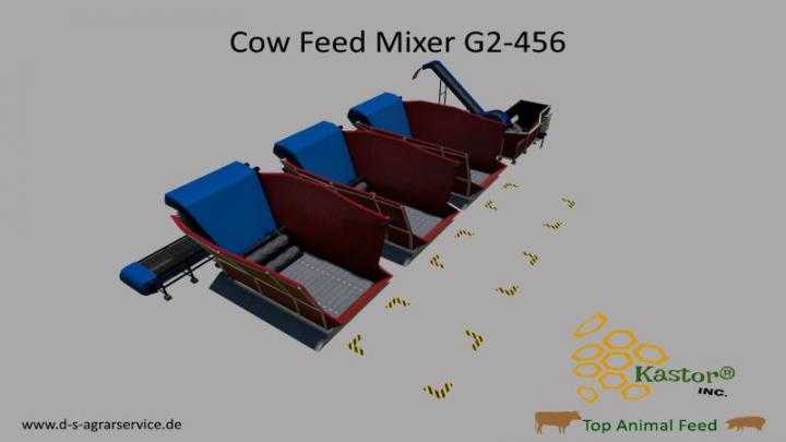 FS19 – Feed Mixer G2-456 By Kastor Inc V1.2