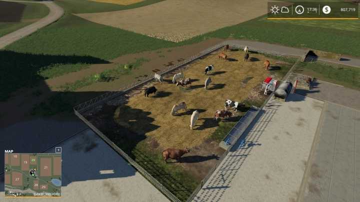 Feedlot For Cows V1.0 FS19