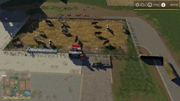 Feedlot For Cows V1.0 FS19