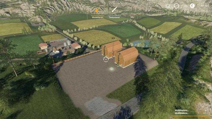 FS19 – Feldbrunn Reconstruction With Stables V1