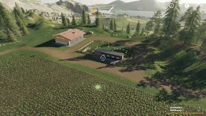 FS19 – Feldbrunn Reconstruction With Stables V1