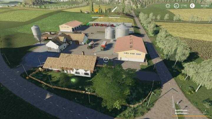 FS19 – Feldbrunn Reconstruction With Stables V1