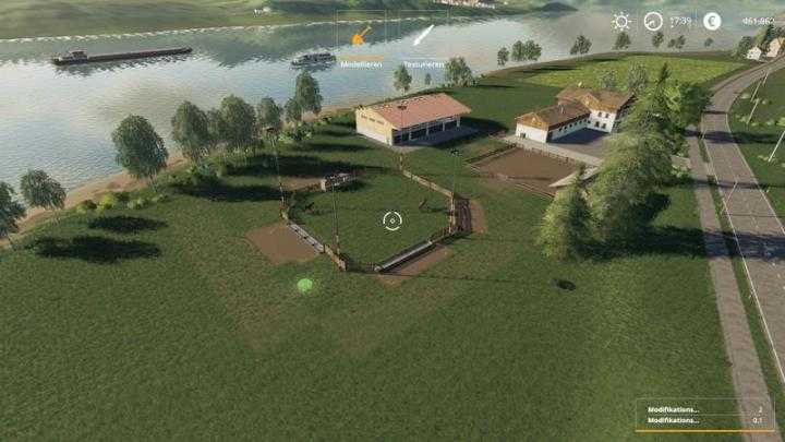 FS19 – Feldbrunn Reconstruction With Stables V1