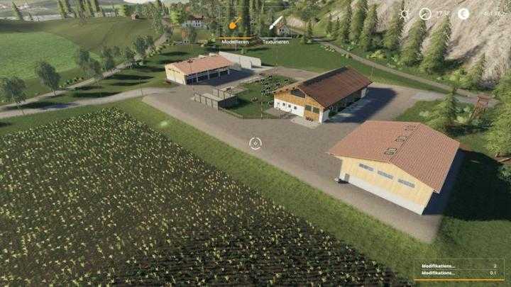 FS19 – Feldbrunn Reconstruction With Stables V1