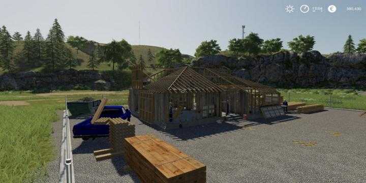 FS19 – Fencepost And Boards Sell Point V1