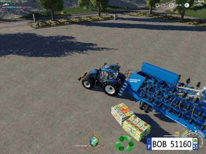 FS19 – Fertilizer Seeds Pallets By Bob51160 V1