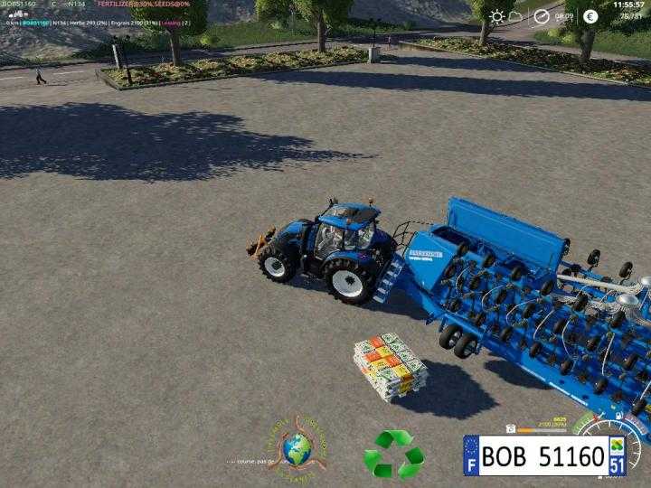 FS19 – Fertilizer Seeds Pallets By Bob51160 V1