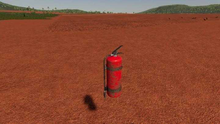 FS19 – Fire Extinguisher (Prefab) V1
