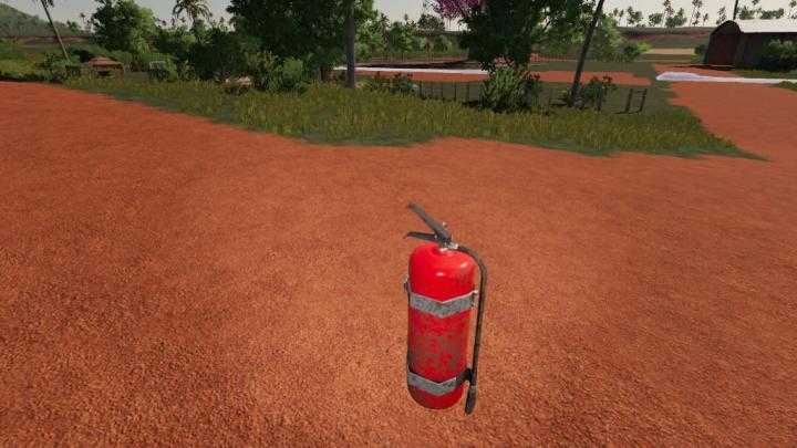 FS19 – Fire Extinguisher (Prefab) V1