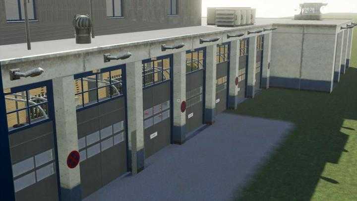 FS19 – Fire Station Completely New Construction V1