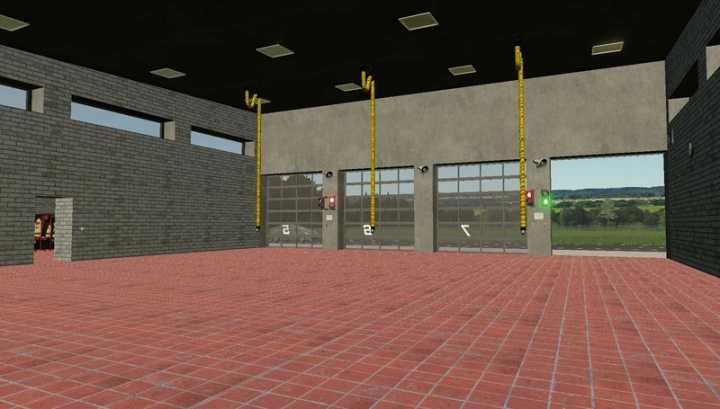 Fire Station For Professional Fire Brigades V1.0 FS19