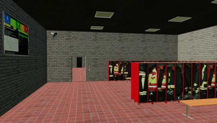 Fire Station For Professional Fire Brigades V1.0 FS19