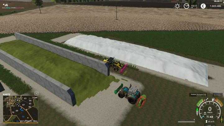 FS19 – Freiland Silo