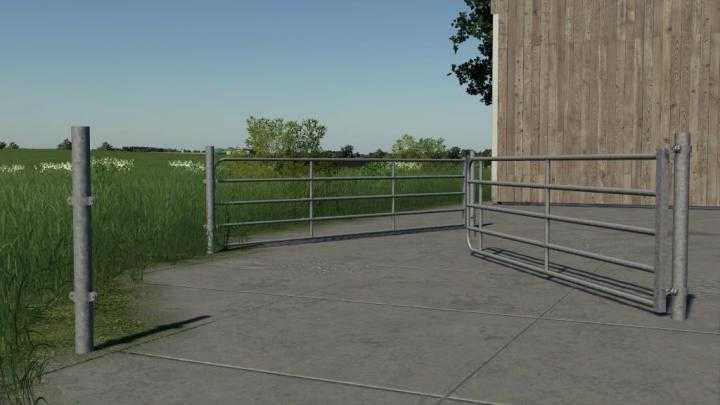 FS19 – Galvanized Gate V1