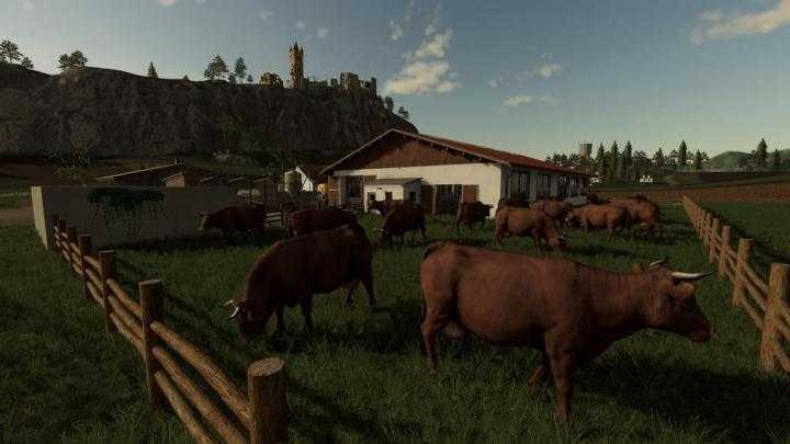 FS19 – German Cow Barn V1.3